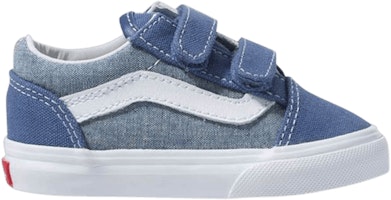 (Youth) Vans Old Skool V 'True Navy' VN0A344KVIO (Youth) Vans Old Skool V 'True Navy' VN0A344KVIO