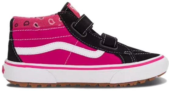 (JR) Vans Paisley Sk8-Mid Reissue 'Pink Black' Merah Jambu Hitam VN0A5KROB9P Order (JR) Vans Paisley Sk8-Mid Reissue 'Pink Black' Merah Jambu Hitam VN0A5KROB9P