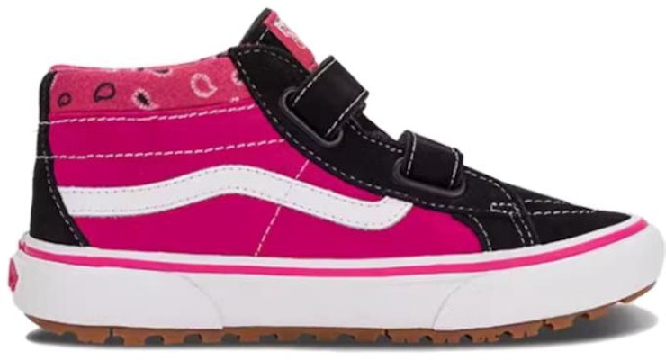 (Youth) Vans Paisley Sk8-Mid Reissue 'Pink Black' VN0A5KROB9P Order (Youth) Vans Paisley Sk8-Mid Reissue 'Pink Black' VN0A5KROB9P