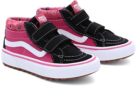 (JR) Vans Paisley Sk8-Mid Reissue 'Pink Black' Merah Jambu Hitam VN0A5KROB9P Lookbook (JR) Vans Paisley Sk8-Mid Reissue 'Pink Black' Merah Jambu Hitam VN0A5KROB9P
