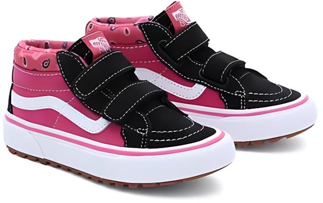 (Youth) Vans Paisley Sk8-Mid Reissue 'Pink Black' VN0A5KROB9P Lookbook (Youth) Vans Paisley Sk8-Mid Reissue 'Pink Black' VN0A5KROB9P