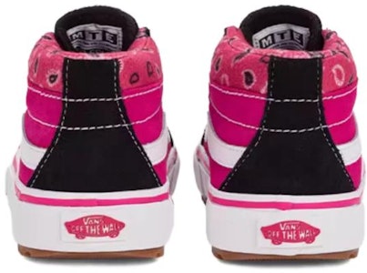 (JR) Vans Paisley Sk8-Mid Reissue 'Pink Black' Merah Jambu Hitam VN0A5KROB9P Purchase (JR) Vans Paisley Sk8-Mid Reissue 'Pink Black' Merah Jambu Hitam VN0A5KROB9P