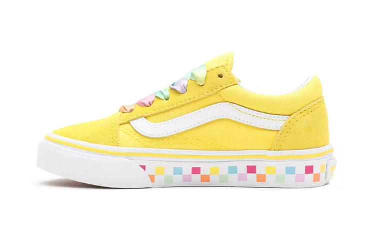 Buy (JR) 반스 레인보우 올드스쿨 옐로우 (Vans Rainbow Old Skool Yellow) VN0A4BUU32X
