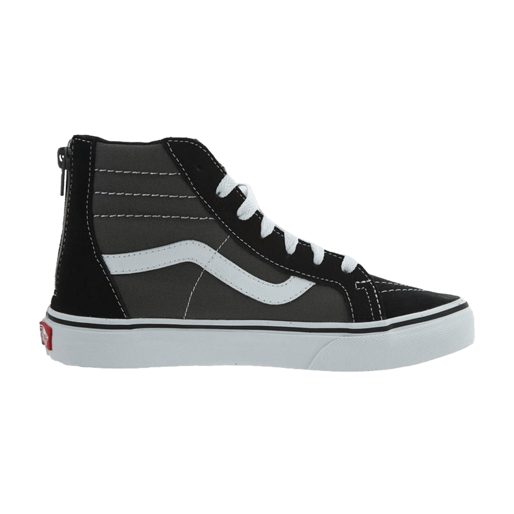 (Youth) Vans Sk-8 Hi Zip 'Black Charcoal' VN000W9W
