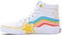 (JR) Vans Sk8-Hi 'Rainbow Star' Kasut Bintang Pelangi VN000BVMAHP
