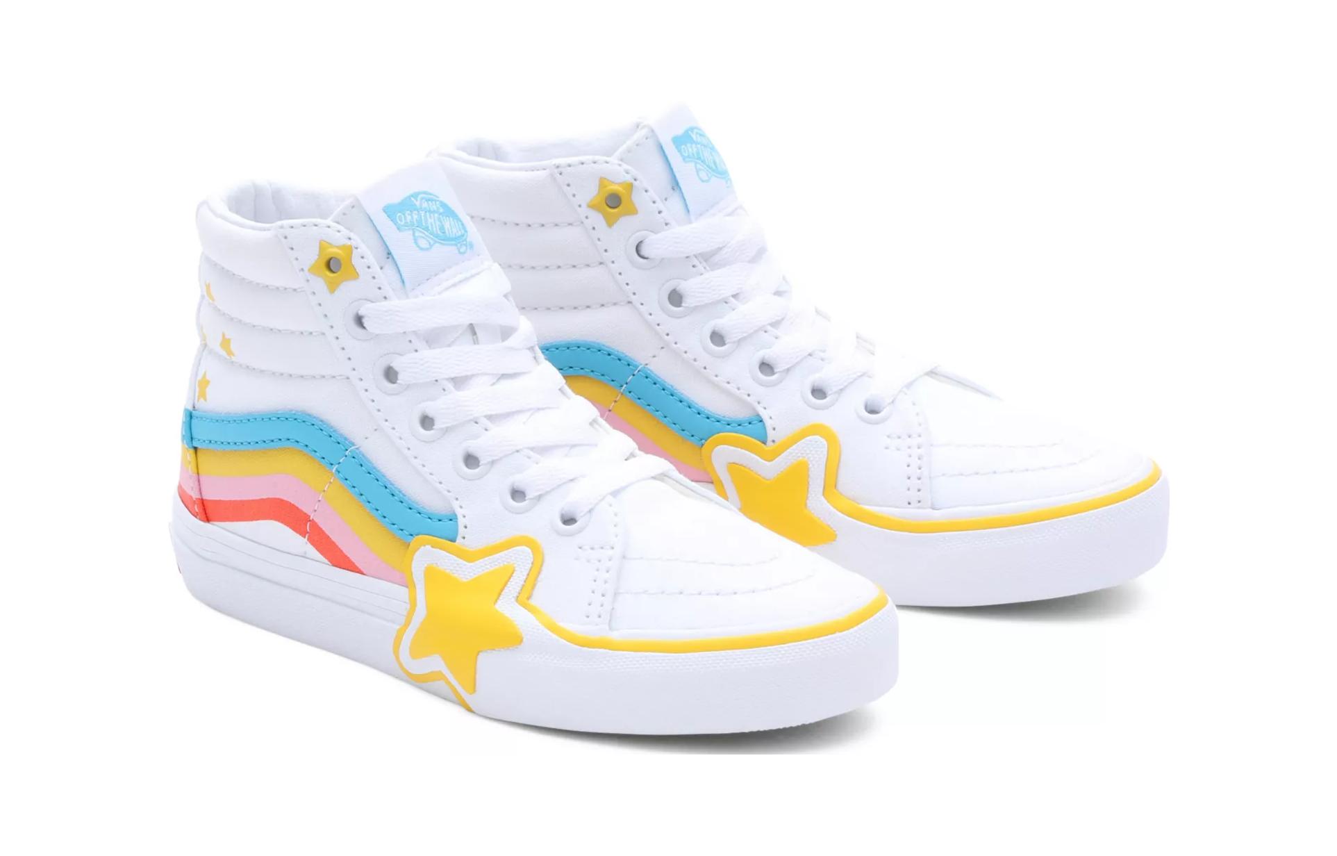 Lookbook (JR) Vans Sk8-Hi 'Estrella Arcoíris' VN000BVMAHP