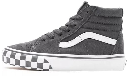 大童 Vans SK8 HI 高筒 兒童滑板鞋 黑灰 Buy 大童 Vans SK8 HI 高筒 兒童滑板鞋 黑灰