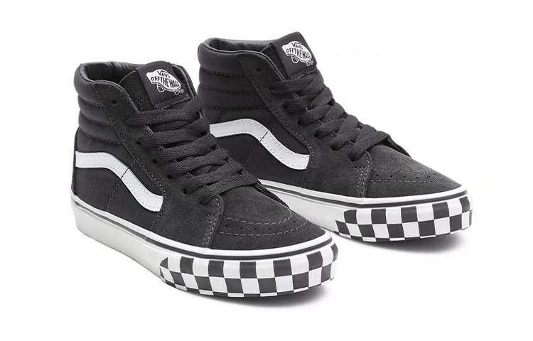 Lookbook (JR) Vans SK8-HI 黑色/灰色 VN0A4UI234A