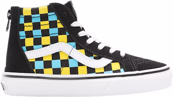 (Youth) Vans Sk8-Hi Zip 'Neon Glow Checkerboard' VN0A4UI430M (Youth) Vans Sk8-Hi Zip 'Neon Glow Checkerboard' VN0A4UI430M