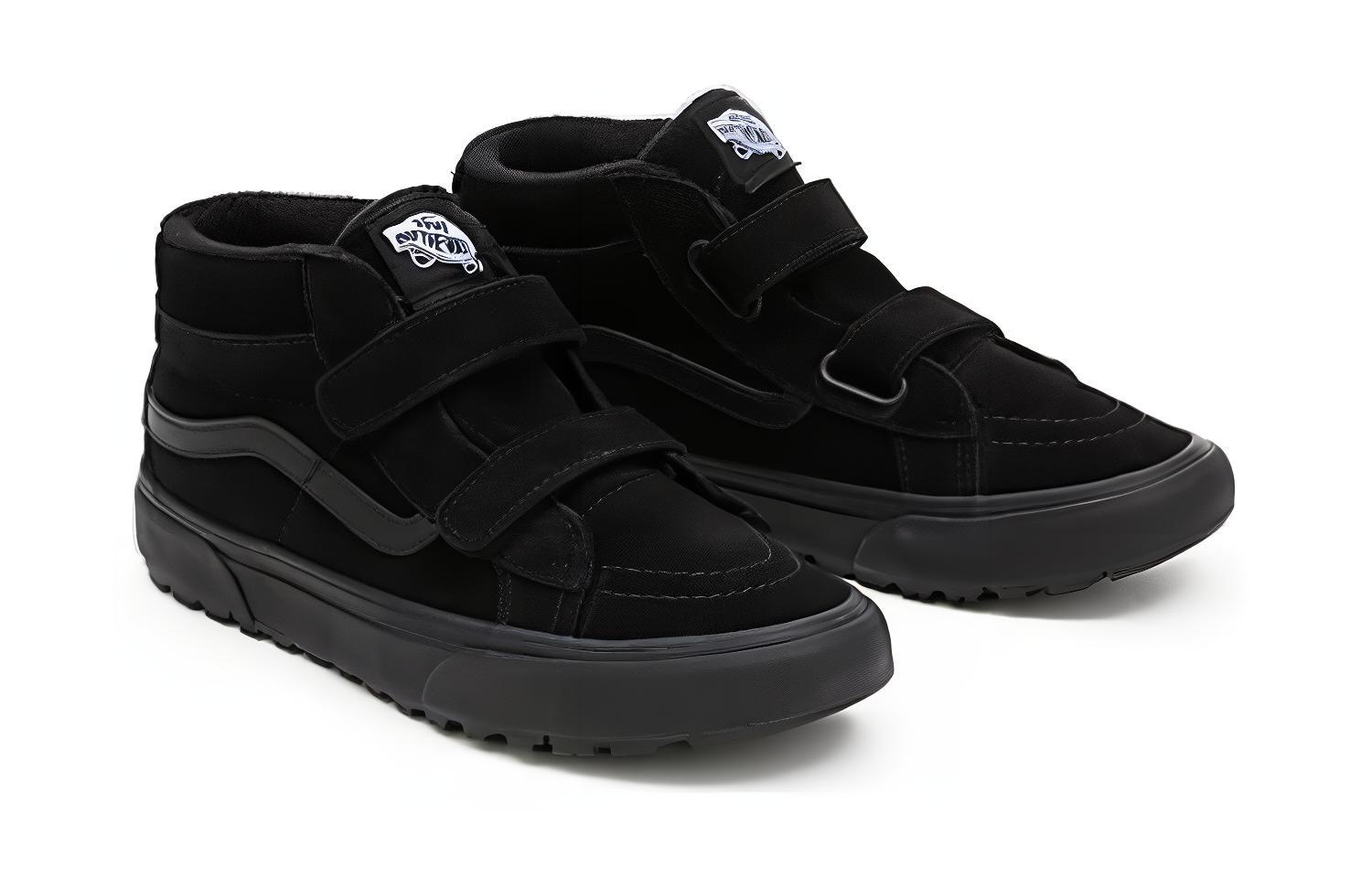 Lookbook (JR) 반스 스케이트미드 MTE-1 블랙 (Bans Seukeiteumideu MTE-1 Beullaek) VN000DNY1OJ