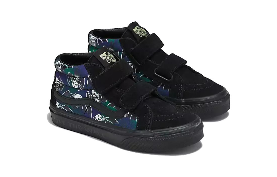 Order (JR) Vans Sk8-Mid Reissue V 'Calaveras Brillan en la Oscuridad' VN0A38HHBOV