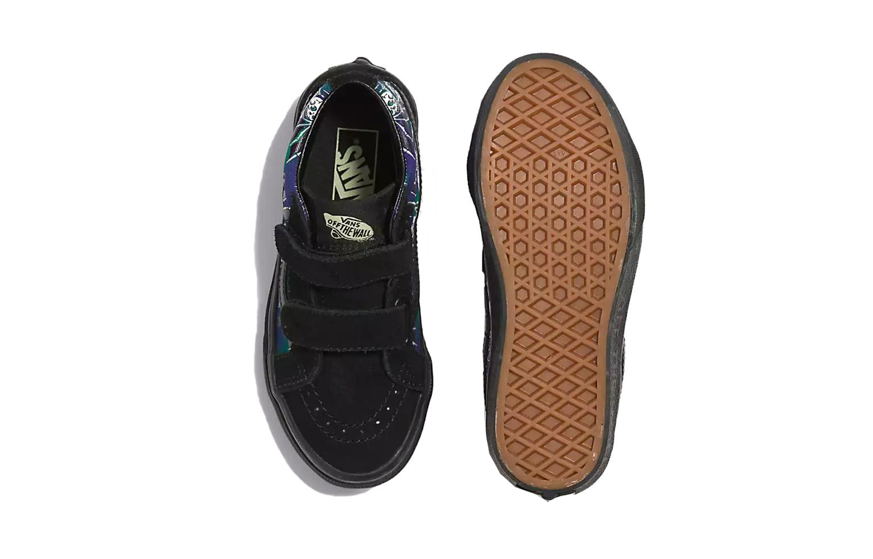 Shop (JR) Vans Sk8-Mid Reissue V 'Calaveras Brillan en la Oscuridad' VN0A38HHBOV