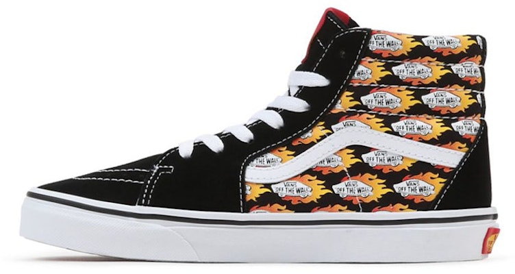 Vans SK8-HI 火焰标志重复'黑白红' 运动鞋 VN0A4UI2AC4 Buy Vans SK8-HI 火焰标志重复'黑白红' 运动鞋 VN0A4UI2AC4