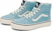 Lookbook (JR) Kasut Skate Vans SK8 HI 'Biru Langit' VN0005VSBZ3