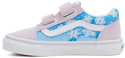 (Preschool) Vans Slip-On V 'Snowflakes - Winter Wonderland Blue' VN000VHELAE (Preschool) Vans Slip-On V 'Snowflakes - Winter Wonderland Blue' VN000VHELAE
