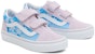 (JR) Vans Slip-On V 'Kepingan Salji - Keajaiban Musim Sejuk Biru' VN000VHELAE