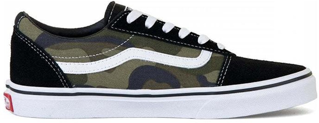 大童 Vans Ward 休閒 低筒 兒童滑板鞋 黑色迷彩 Order 大童 Vans Ward 休閒 低筒 兒童滑板鞋 黑色迷彩