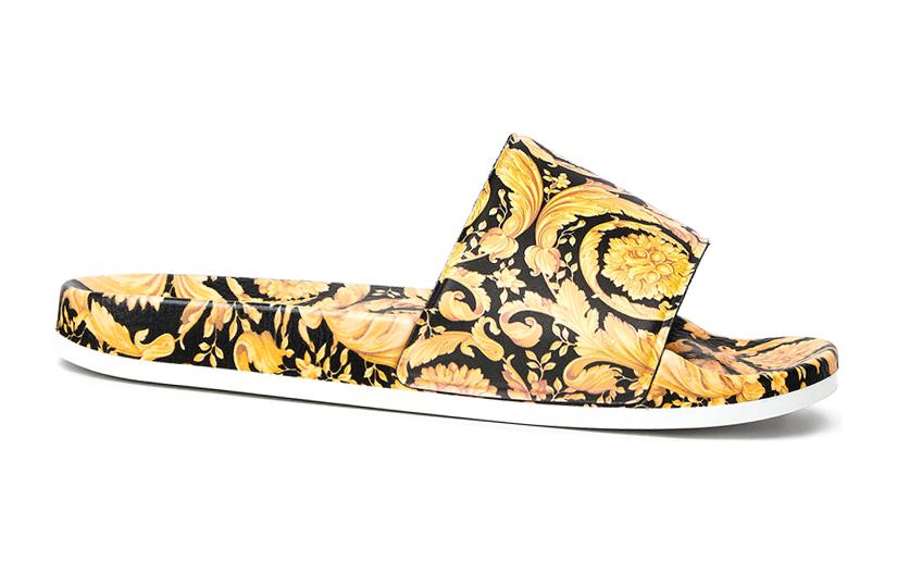 Order (JR) Chanclas Versace La Medusa Print 'Amarillo Tan' 1000255-1A00214_5B000