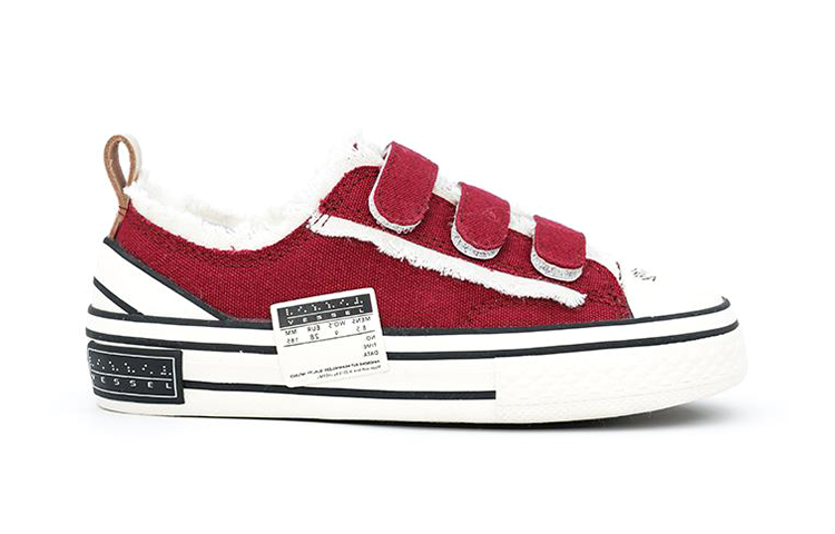 (Youth) xVESSEL G.O.P. Lows 'Burgundy Velcro' 圖 2