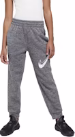 (Youth) Youth Nike Knit Joggers Fleece-Lined Water-Resistant Black/Light Smoke Grey HF4418-010 (Youth) Youth Nike Knit Joggers Fleece-Lined Water-Resistant Black/Light Smoke Grey HF4418-010