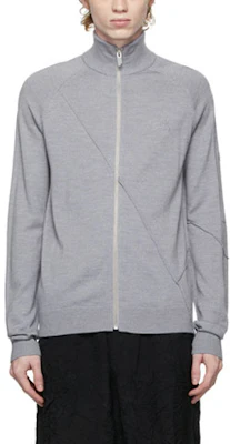 어 콜드 월 FW21 그레이 로고 니트 집업 재킷 ACWMK027-SLGR Buy 어 콜드 월 FW21 그레이 로고 니트 집업 재킷 ACWMK027-SLGR