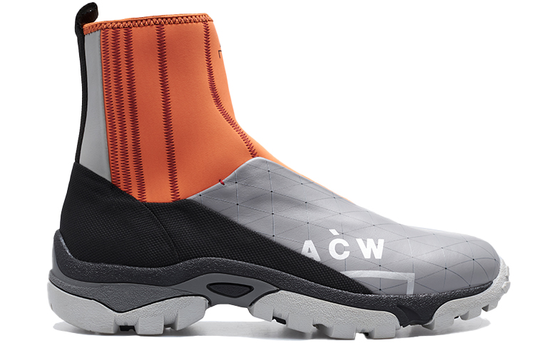 Order A-Cold-Wall * High-Top 'Bright Orange Logo Print' ACWUF052-BROR