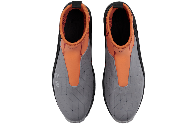 Details for A-Cold-Wall * High-Top 'Bright Orange Logo Print' ACWUF052-BROR