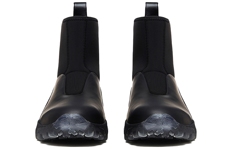 Shop A-Cold-Wall * High-Top Slip-On 'Black Leather' ACWUF029A-BLACK