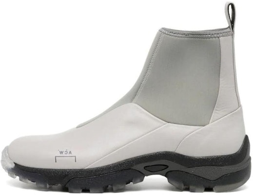 A-Cold-Wall * Leather Round-Toe Ankle Boots 'Grey' ACWUF029 Buy A-Cold-Wall * Leather Round-Toe Ankle Boots 'Grey' ACWUF029