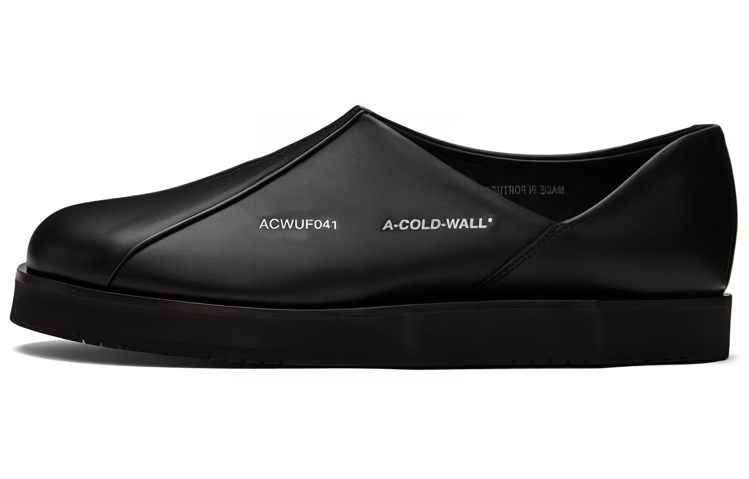 Buy A-COLD-WALL* 에센셜 로퍼 (블랙) ACWUF040-BLACK