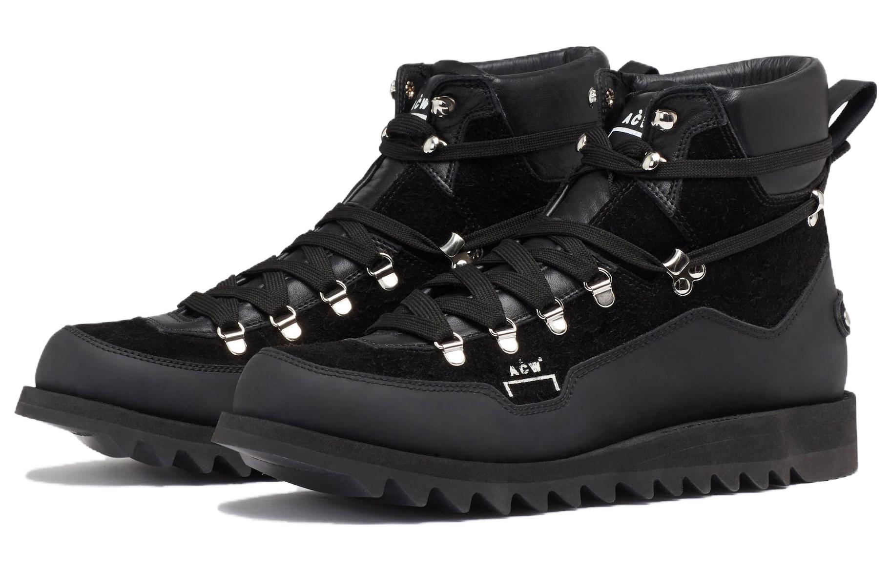 Order Bota A-Cold-Wall * x Dr. Martens 1460 'Terciopelo Negro' ACWUF093A-BLACK