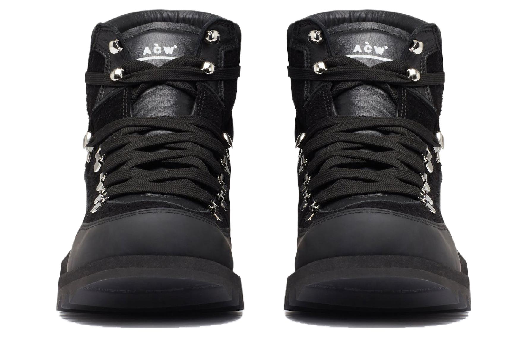 Lookbook Bota A-Cold-Wall * x Dr. Martens 1460 'Terciopelo Negro' ACWUF093A-BLACK