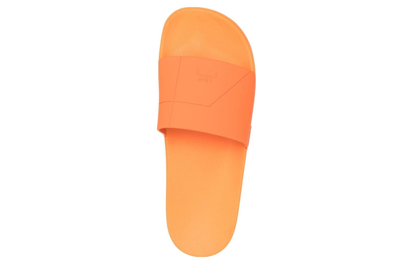 Lookbook A-COLD-WALL* 露趾厚底 一字拖鞋 男款 橘色