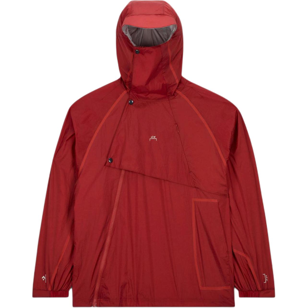 A-COLD-WALL* Asymmetric Stitch Side Pocket Zip Jacket Unisex - Red 10026874A01-MUL