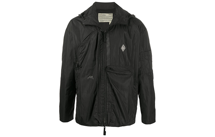 A-COLD-WALL* AW20 Lightweight Multi-Pocket Jacket Black Mens ACWMO038