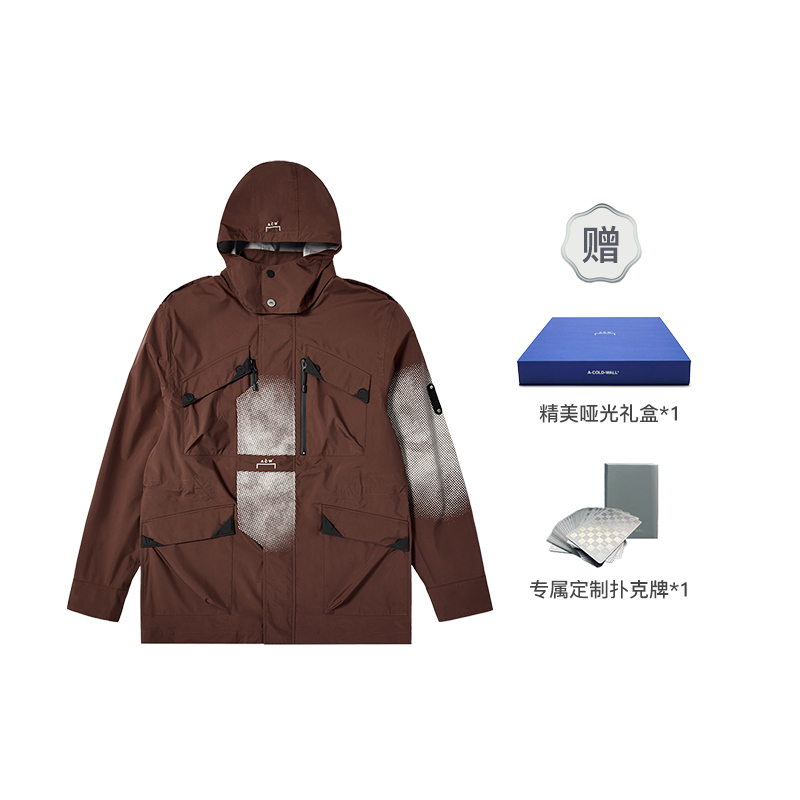 A-COLD-WALL* China Exclusive Gradient Print Mesh Jacket Capsule ACWMO105-DABR