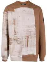 A-COLD-WALL* Colorblock Casual Crewneck Sweatshirt Brown () ACWMW137 A-COLD-WALL* Colorblock Casual Crewneck Sweatshirt Brown () ACWMW137