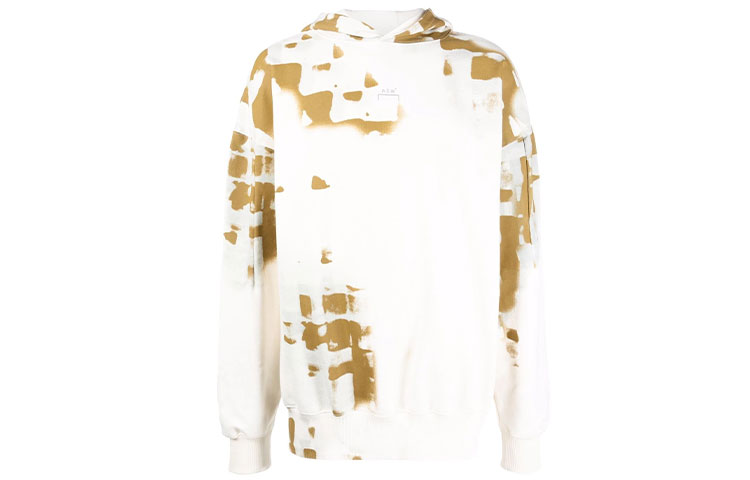 A-COLD-WALL* FW21 Faded Print Pullover Hoodie White (). ACWMW053-SULP