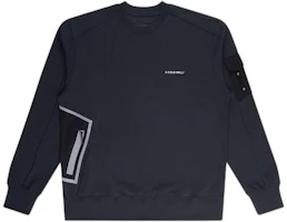 A-COLD-WALL* FW22 Black Pullover Sweatshirt with Logo Print ACWMW079-BLACK A-COLD-WALL* FW22 Black Pullover Sweatshirt with Logo Print ACWMW079-BLACK