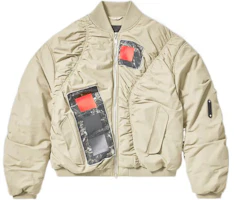 A-COLD-WALL* FW22 Colorblock Zip Jacket Khaki ACWMO131 A-COLD-WALL* FW22 Colorblock Zip Jacket Khaki ACWMO131