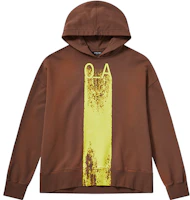 A-COLD-WALL* FW22 Letter Brush Print Hoodie Unisex Dark Brown ACWMW085-DABR A-COLD-WALL* FW22 Letter Brush Print Hoodie Unisex Dark Brown ACWMW085-DABR