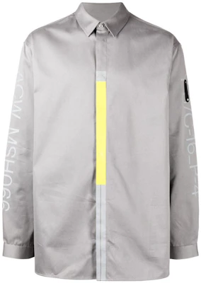 Chaqueta Gris con Cuello y Letras A-COLD-WALL* FW22. ACWMSH066-COLDLG Buy Chaqueta Gris con Cuello y Letras A-COLD-WALL* FW22. ACWMSH066-COLDLG