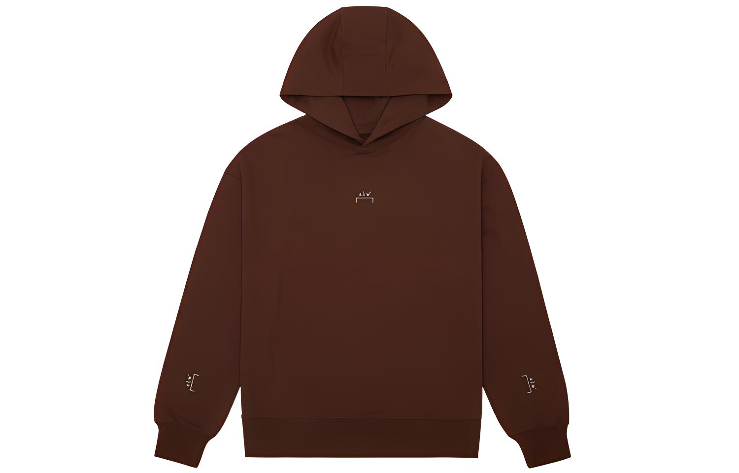 A-COLD-WALL* FW22 Logo Embroidered Pullover Sweatshirt Unisex Dark Brown. ACWMW081EX-DABR