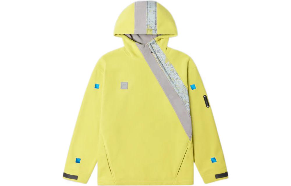 A-COLD-WALL* FW22 Logo Fleece Jacket Lime Green ACWMO103-GREENOCHRA