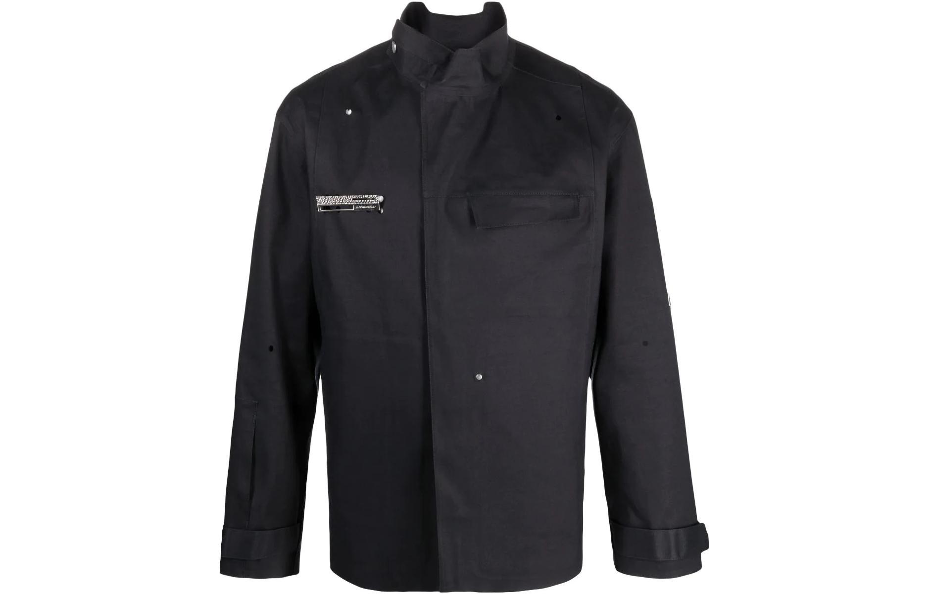 A-COLD-WALL* FW22 Waterproof Logo Patch Short Jacket - ACWMO056-BLACK