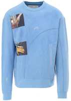 A-COLD-WALL* Graphic Print Crewneck Sweatshirt Men’s Light Blue MW016WHLNT-NIAG A-COLD-WALL* Graphic Print Crewneck Sweatshirt Men’s Light Blue MW016WHLNT-NIAG