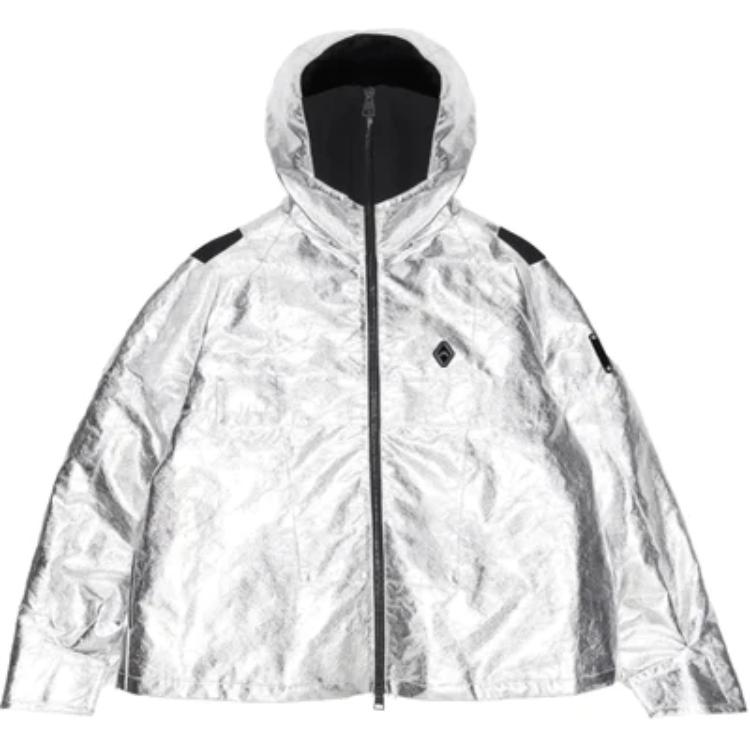 A-COLD-WALL* Gray Hooded Zip-Up Jacket ACWMO204-SILV