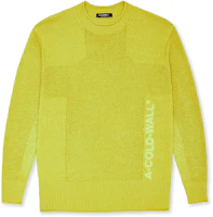 A-COLD-WALL* Logo Graphic Crewneck Sweatshirt Green Unisex Fall Edition ACWMK057-CDMI A-COLD-WALL* Logo Graphic Crewneck Sweatshirt Green Unisex Fall Edition ACWMK057-CDMI