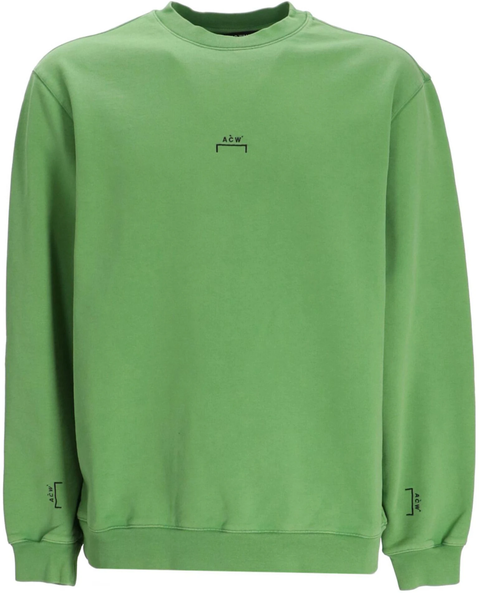 a-cold-wall-logo-print-long-sleeve-cotton-sweatshirt-grass-green-mens-acwmw-176-volt-green-vltg