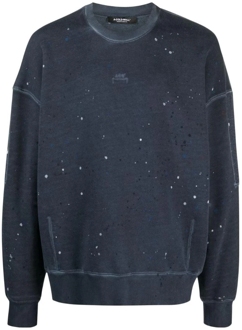 a-cold-wall-navy-crewneck-sweatshirt-with-paint-splatter-and-logo-embroidery-acwmw-163-outback